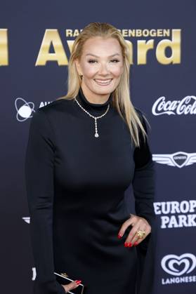 Franziska van Almsick bei der Verleihung des 25. Radio Regenbogen Award 2025 in der Europa-Park Arena. Rust, 04.04.2025