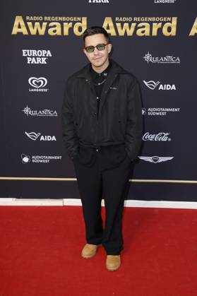 Nico Santos bei der Verleihung des 25. Radio Regenbogen Award 2025 in der Europa-Park Arena. Rust, 04.04.2025