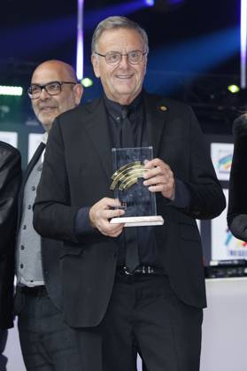 Roland Mack bei der Verleihung des 25. Radio Regenbogen Award 2025 in der Europa-Park Arena. Rust, 04.04.2025