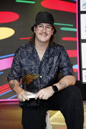 Cyril bei der Verleihung des 25. Radio Regenbogen Award 2025 in der Europa-Park Arena. Rust, 04.04.2025