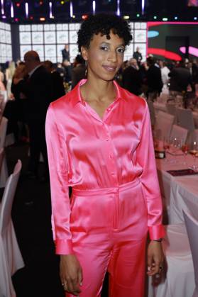 Malaika Mihambo bei der Verleihung des 25. Radio Regenbogen Award 2025 in der Europa-Park Arena. Rust, 04.04.2025