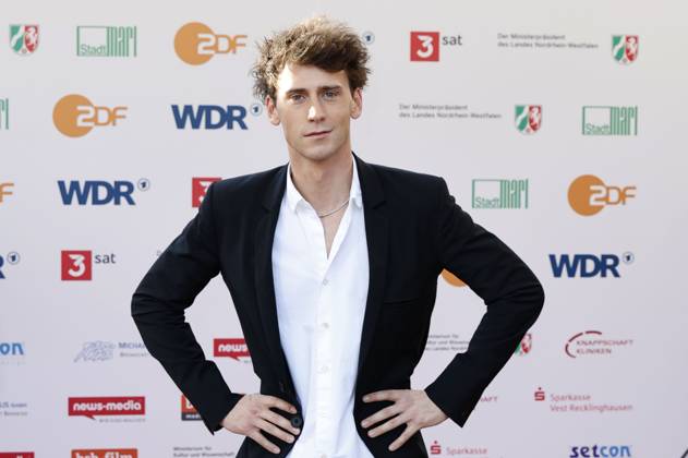 Oskar Belton bei der 61. Verleihung des Grimme Preises 2025 im Theater Marl. Marl, 04.04.2025