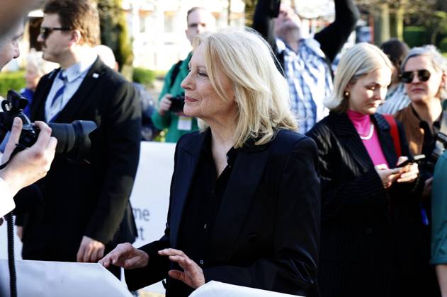 Maren Kroymann bei der 61. Verleihung des Grimme Preises 2025 im Theater Marl. Marl, 04.04.2025