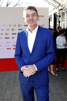 Jörg Schönenborn bei der 61. Verleihung des Grimme Preises 2025 im Theater Marl. Marl, 04.04.2025