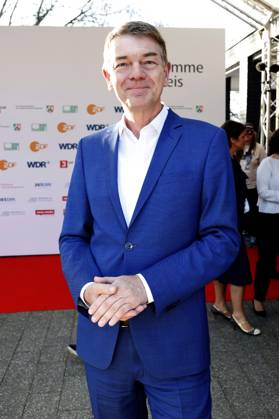 Jörg Schönenborn bei der 61. Verleihung des Grimme Preises 2025 im Theater Marl. Marl, 04.04.2025