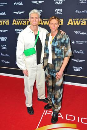 RADIO REGENBOGEN AWARD 2025. Fast Boy ( Lucas und Felix Hain ) anläßlich der Verleihung des Medienpreises aus Baden-Württemberg Radio Regenbogen Award am 04.04.2025 im Europapark Rust. 20250404MWI034251