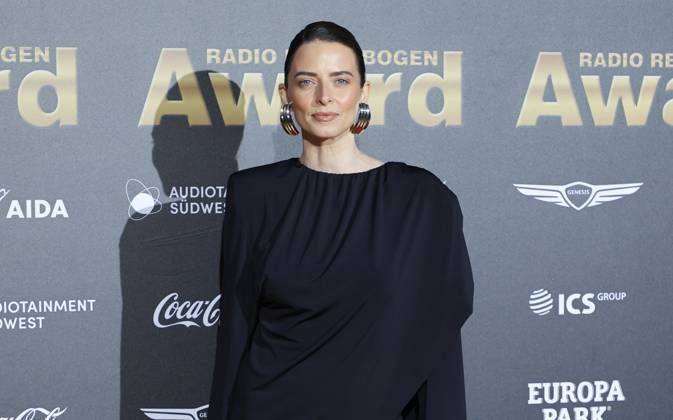 Rust, Germany - April 04, 2025: The 25th Radio Regenbogen Award at Europa-Park with Supermodel Eva Padberg 25th Radio Regenbogen Award at Europa-Park