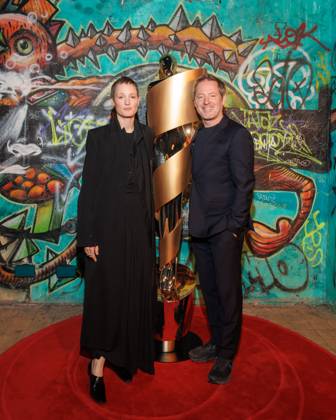 Event - Deutscher Filmpreis 2025 Nominiertenabend Vicky Krieps und Florian Gallenberger beim Nominiertenabend des Deutschen Filmpreises 2025 in der Fotografiska am 05.04.2025 in Berlin. Copyright: xEventpressxKochanx