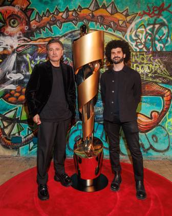 Event - Deutscher Filmpreis 2025 Nominiertenabend Talal Derki und Ibrahim Nash at beim Nominiertenabend des Deutschen Filmpreises 2025 in der Fotografiska am 05.04.2025 in Berlin. Copyright: xEventpressxKochanx
