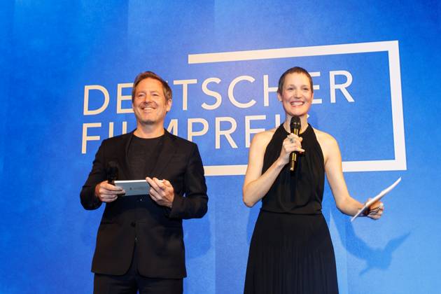 Event - Deutscher Filmpreis 2025 Nominiertenabend Florian Gallenberger und Vicky Krieps beim Nominiertenabend des Deutschen Filmpreises 2025 in der Fotografiska am 05.04.2025 in Berlin. Copyright: xEventpressxKochanx