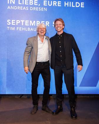 Event - Deutscher Filmpreis 2025 Nominiertenabend Andreas Dresen und Tim Fehlbaum beim Nominiertenabend des Deutschen Filmpreises 2025 in der Fotografiska am 05.04.2025 in Berlin. Copyright: xEventpressxKochanx