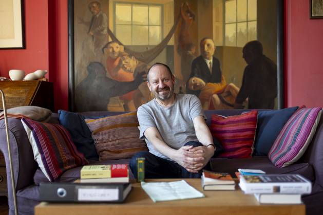Philippe Sands Philippe Sands writer and lawyer at his home in Hamstead Heath Sands Writes origins of international law and Crimes against Humanity . 21 03 2025  Copyright: xVickixCouchmanx NINTCHDBPICT000983035130
