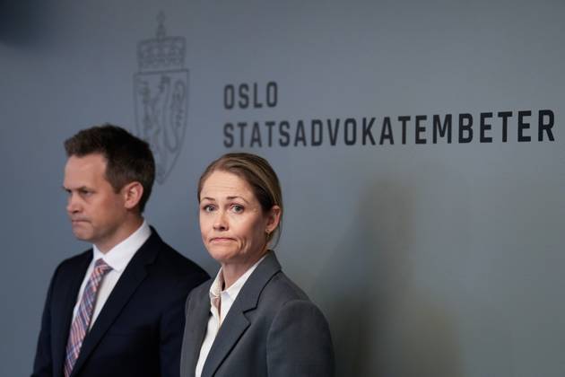 Pressekonferanse om terrorangrepet natt til 25. juni 2022. Oslo 20250408. Statsadvokat Sturla Henriksbo i Oslo statsadvokatembeter holder en pressekonferanse for a orientere om avgjorelsen av tiltalesporsmalet for personer siktet for medvirkning til terrorangrepet natt til 25. juni 2022 . Arfan Bhatti er tiltalt for medvirkning til terror Foto: Fredrik Varfjell NTB Oslo Norge Jk20W0ayHGg EDITORIAL USE ONLY Ref:_BNCJk20W0ayHGg.jpg Copyright: xFredrikxVarfjellx xNTBx