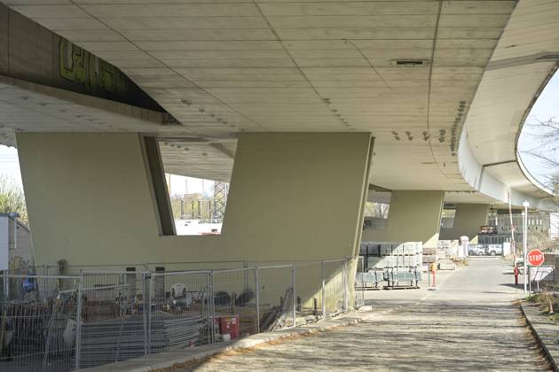Rudolf-Wissell-Brücke, A100, Charlottenburg, Berlin, Deutschland