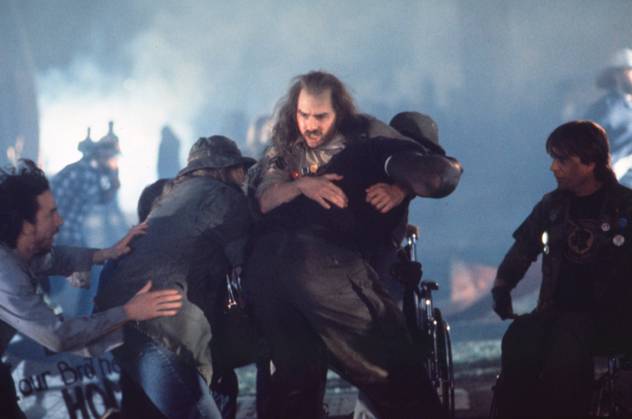 Film still or Publicity still from Born on the Fourth of July Tom Cruise 1990 Universal Photo by Roland Neveu File reference 34824-214THA Los Angeles CA 34824214THA