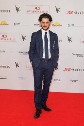 Preisverleihung - B.Z.-Kulturpreis Rauand Taleb beim B.Z.-Kulturpreis 2025 im Theater am Potsdamer Platz am 08.04.2025 in Berlin. Copyright: xEventpressxKochanx