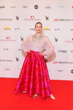 Preisverleihung - B.Z.-Kulturpreis Nadine Heidenreich beim B.Z.-Kulturpreis 2025 im Theater am Potsdamer Platz am 08.04.2025 in Berlin. Copyright: xEventpressxKochanx