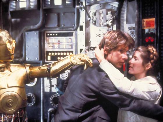 Star Wars: Episode V - The Empire Strikes Back (1980) - filmstill Star Wars: Episode V - The Empire Strikes Back (1980) Harrison Ford, Anthony Daniels & Carrie Fisher - - - EDITORIAL USE ONLY Copyright: xCAP KFSx