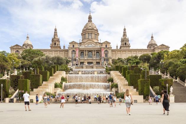 National Art Museum of Catalunya, Museu Nacional d™Art de Catalunya, Montjuic, Barcelona, Spain National Art Museum of Catalunya, Museu Nacional d™Art de Catalunya, Montjuic, Barcelona, Spain in August 2015 CAP MEL MEL Barcelona Great Britain Copyright: xMelxLonghurst CapitalxPicturesx
