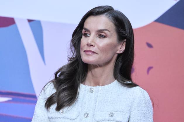 24-04-2025 Madrid Queen Letizia at the presentation of the 47th edition of the childrens and youth literature El Barco de Vapor and Gran Angular awards in Madrid. No Spain Â  Copyright: xPPEx