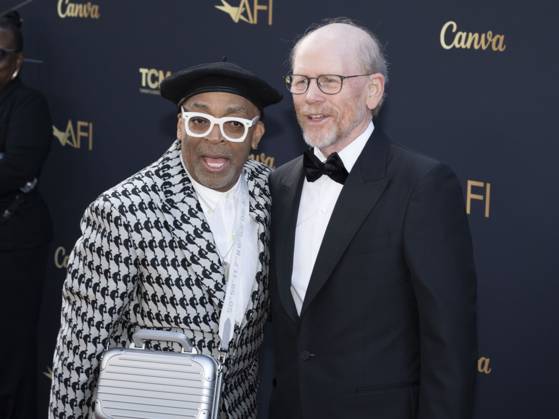 Bilder des Jahres 2025, Entertainment 04 April Entertainment Themen der Woche KW17 Entertainment Bilder des Tages AFI Life Achievement Award Ceremony Honoring Francis Ford Coppola 26 April 2025 - Hollywood, California - Spike Lee and Ron Howard. AFI Life Achievement Award Ceremony Honoring Francis Ford Coppola at TCL Chinese Theatre. Photo Credit: Billy Bennight AdMedia Hollywood California United States EDITORIAL USE ONLY  Copyright: xx BillyxBennightx admphotostwo928315