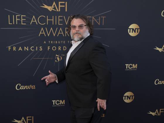 AFI Life Achievement Award Ceremony Honoring Francis Ford Coppola 26 April 2025 - Hollywood, California - Jack Black. AFI Life Achievement Award Ceremony Honoring Francis Ford Coppola at TCL Chinese Theatre. Photo Credit: Billy Bennight AdMedia Hollywood California United States EDITORIAL USE ONLY  Copyright: xx BillyxBennightx admphotostwo928411