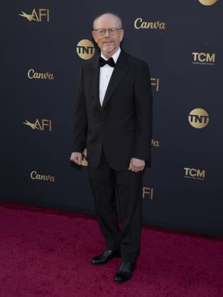 April 26, 2025, Hollywood, California, USA: Ron Howard attends the AFI Life Achievement Award Ceremony Honoring Francis Ford Coppola. Hollywood USA - ZUMAb173 20250426_aap_b173_020 Copyright: xBillyxBennightx