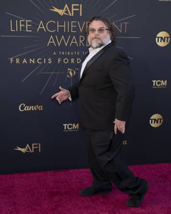 April 26, 2025, Hollywood, California, USA: Jack Black attends the AFI Life Achievement Award Ceremony Honoring Francis Ford Coppola. Hollywood USA - ZUMAb173 20250426_aap_b173_047 Copyright: xBillyxBennightx