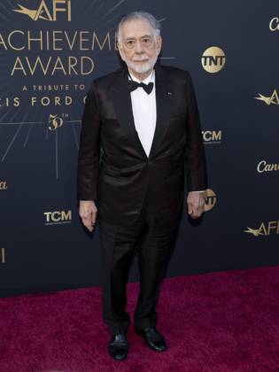 April 26, 2025, Hollywood, California, USA: Francis Ford Coppola attend the AFI Life Achievement Award Ceremony Honoring Francis Ford Coppola. Hollywood USA - ZUMAb173 20250426_aap_b173_050 Copyright: xBillyxBennightx