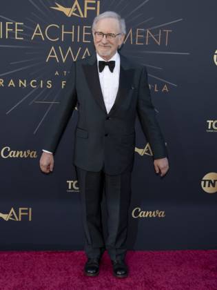 April 26, 2025, Hollywood, California, USA: Steven Spielberg attends the AFI Life Achievement Award Ceremony Honoring Francis Ford Coppola. Hollywood USA - ZUMAb173 20250426_aap_b173_065 Copyright: xBillyxBennightx