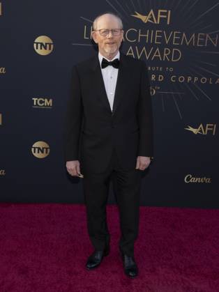 April 26, 2025, Hollywood, California, USA: Ron Howard attends the AFI Life Achievement Award Ceremony Honoring Francis Ford Coppola. Hollywood USA - ZUMAb173 20250426_aap_b173_069 Copyright: xBillyxBennightx