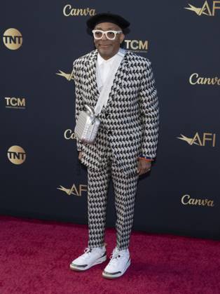 April 26, 2025, Hollywood, California, USA: Spike Lee attends the AFI Life Achievement Award Ceremony Honoring Francis Ford Coppola. Hollywood USA - ZUMAb173 20250426_aap_b173_120 Copyright: xBillyxBennightx