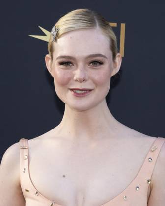 April 26, 2025, Hollywood, California, USA: Elle Fanning attends the AFI Life Achievement Award Ceremony Honoring Francis Ford Coppola. Hollywood USA - ZUMAb173 20250426_aap_b173_112 Copyright: xBillyxBennightx
