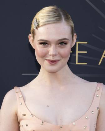 April 26, 2025, Hollywood, California, USA: Elle Fanning attends the AFI Life Achievement Award Ceremony Honoring Francis Ford Coppola. Hollywood USA - ZUMAb173 20250426_aap_b173_127 Copyright: xBillyxBennightx