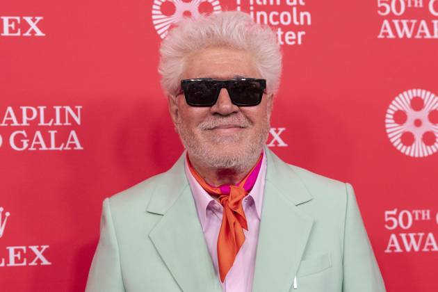April 28, 2025, New York, New York, USA: Pedro Almodovar attends 50th Chaplin Award Gala celebrating Pedro Almodovar to benefit Film at Lincoln Center at Alice Tully Hall in New York on April 28, 2025. New York USA - ZUMAr339 20250428_znp_r339_048 Copyright: xLevxRadinx