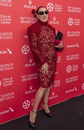 April 28, 2025, New York, New York, USA: Rossy de Palma attends 50th Chaplin Award Gala celebrating Pedro Almodovar to benefit Film at Lincoln Center at Alice Tully Hall in New York on April 28, 2025. New York USA - ZUMAr339 20250428_znp_r339_092 Copyright: xLevxRadinx
