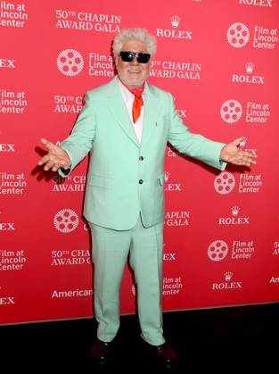 April 28, 2025, New York, New York, USA: Director PEDRO ALMODOVAR, seen at the 50th Annual Chaplin Award Gala honoring Pedro Almodovar held at Alice Tully Hall at Lincoln Center. New York USA - ZUMAk03_ 20250428_zaf_k03_071 Copyright: xNancyxKaszermanx