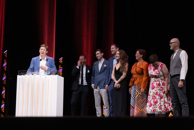 Cannes International Series Festival Canneseries, Preisverleihung Prizes Ceremony of The 8th Canneseries Festival - Cannes ‘BEST DOCUSERIES’ prize for ‘The Agent - Life and lies of my father’ during the Prizes ceremony of the 8th Canneseries Festival, in Cannes. Cannes, France on April 29, 2025. Photo by Shootpix ABACAPRESS.COM Cannes Provence-Alpes-Cote d Azur France  Copyright: xShootpix ABACAx