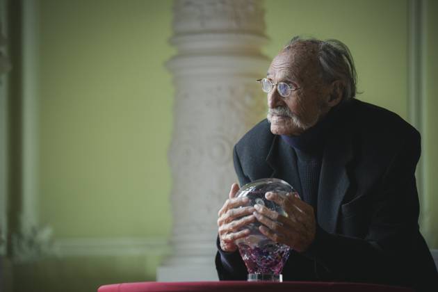 Anifilm 2025 International Festival of Animated Films sterted with opening ceremony at the Saldov Theatre, Liberec, on Tuesday, May 6, 2025. The award for lifetime contribution to animated film was received by animator, painter, graphic designer and typographer Vratislav Hlavaty. (CTKxPhoto RadekxPetrasek) CTKPhotoP2025050608998  CTKPhotoP2025050608998