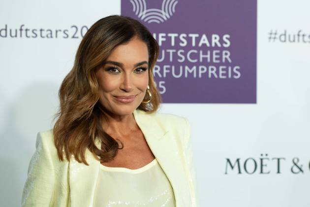 JAna Ina ZARRELLA, Model, Portraet, Porträt, Portrait, Angeschnittenes Einzelbild, Einzelmotiv, bei den DUFTSTARS 2025 - Deutscher Parfumpreis Verleihung des deutschen Parfumpreises DUFTSTARS durch die Fragrance Foundation am 08.05.2025, Rheinterrassen, Duesseldorf.