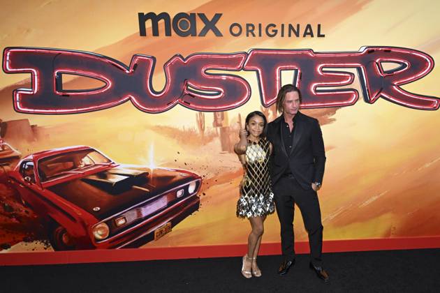 May 8, 2025, Universal City, California, USA: Rachel Hilson and Josh Holloway attend the Los Angeles Premiere Of HBO Original Series Duster Universal City USA - ZUMAb173 20250508_aap_b173_014 Copyright: xBillyxBennightx