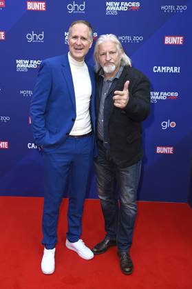 Thomas Sprekelsen und Frank Kessler bei der Verleihung der Bunte New Faces Awards Film 2025 im Delphi Filmpalast. Berlin, 08.05.2025