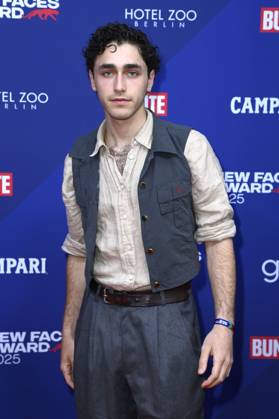 Riccardo Campione bei der Verleihung der Bunte New Faces Awards Film 2025 im Delphi Filmpalast. Berlin, 08.05.2025