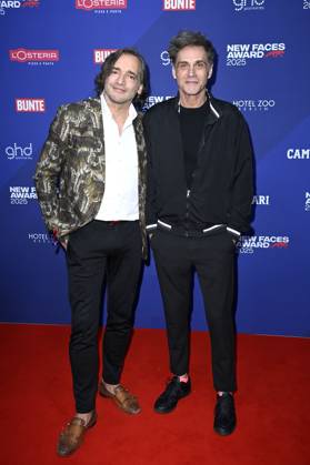 Branko Buchberger und Rainer Meifert bei der Verleihung der Bunte New Faces Awards Film 2025 im Delphi Filmpalast. Berlin, 08.05.2025