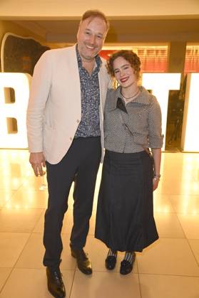 Stephan Grossmann und Maria Rogozina bei der Verleihung der Bunte New Faces Awards Film 2025 im Delphi Filmpalast. Berlin, 08.05.2025