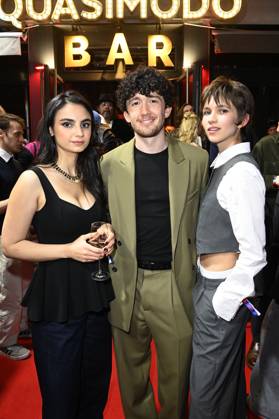 Bayan Layla, Maximilian Mundt und Gast bei der Verleihung der Bunte New Faces Awards Film 2025 im Delphi Filmpalast. Berlin, 08.05.2025
