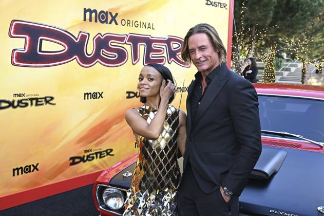 Rachel Hilson und Josh Holloway bei der Premiere der HBO Max Original Serie Duster in den Universal Studios. Universal City, 08.05.2025