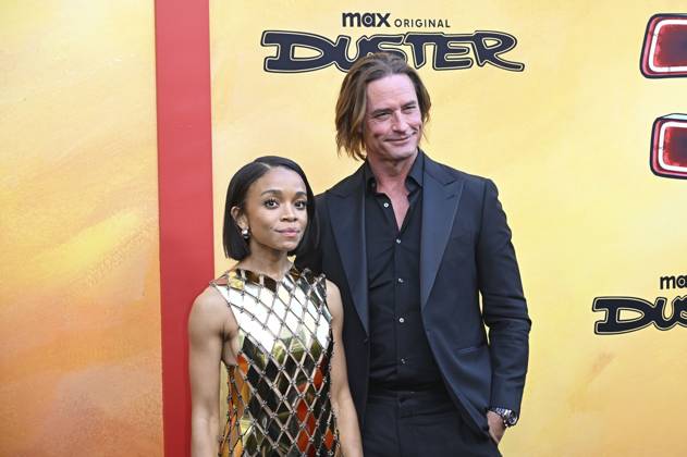 Rachel Hilson und Josh Holloway bei der Premiere der HBO Max Original Serie Duster in den Universal Studios. Universal City, 08.05.2025