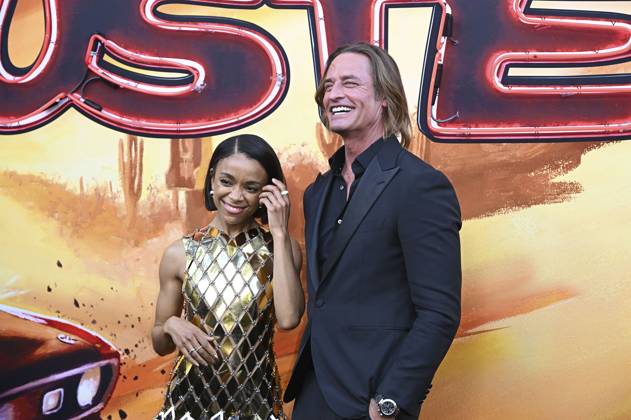 Rachel Hilson und Josh Holloway bei der Premiere der HBO Max Original Serie Duster in den Universal Studios. Universal City, 08.05.2025