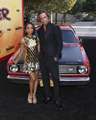 May 8, 2025, Universal City, California, USA: Rachel Hilson and Josh Holloway attend the Los Angeles Premiere Of HBO Original Series Duster Universal City USA - ZUMAb173 20250508_aap_b173_062 Copyright: xBillyxBennightx